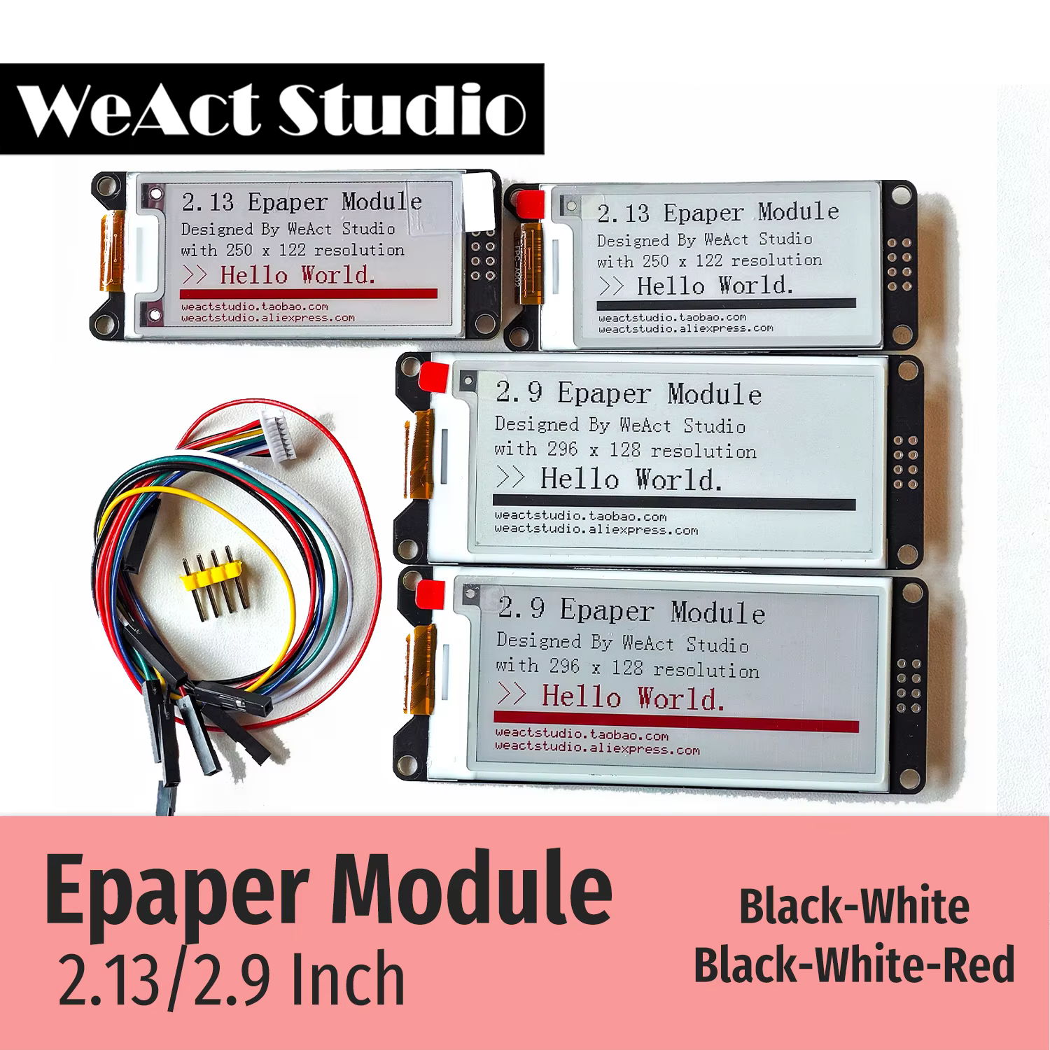 2.9 ''2.13" 2.9 2.13 pouces Module Epaper