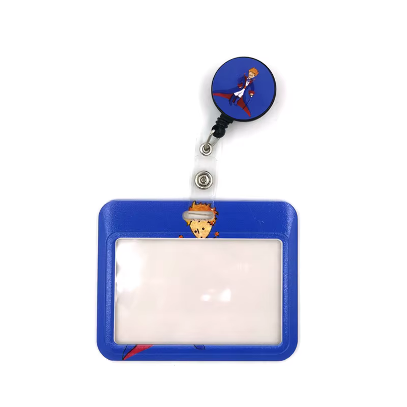 Dessin animé mignon porte-carte de crédit lanière femmes hommes enfant étudiant Badge bobine ID nom Clid carte porte-Badge