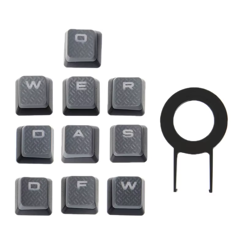 Jeu de capuchons de touches RGB personnalisables