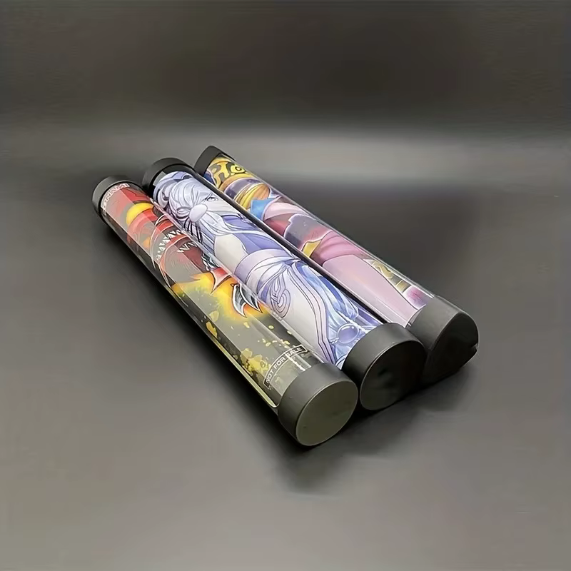 Porte-cartes transparent de 60 mm – Tapis et rangement de cartes pour jeux PTCG