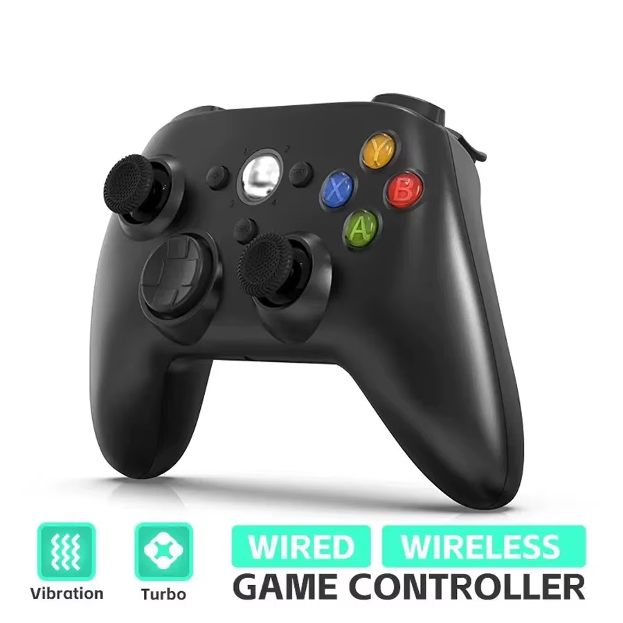 Manette de jeu sans fil et filaire USB