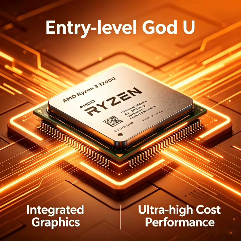 Processeur AMD Ryzen 3 3200G 4 cœurs 4 threads 4