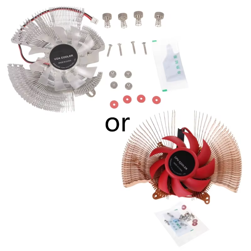 462B VGA PC ordinateur carte vidéo refroidisseur ventilateur refroidissement dissipateurs thermiques pour ATI Geforce