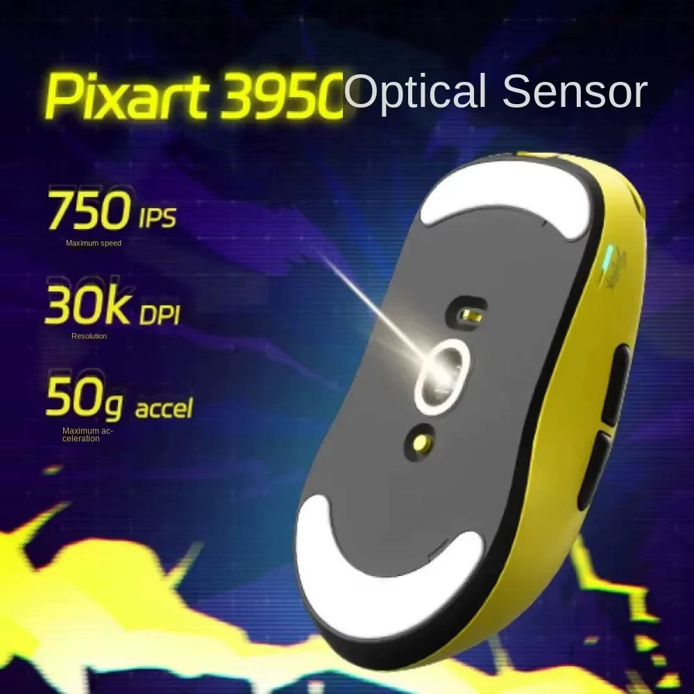 [EN STOCK] SCYROX V8 8K filaire et sans fil Ultra-léger 36g souris de jeu ergonomie PAW3950 e-sports
