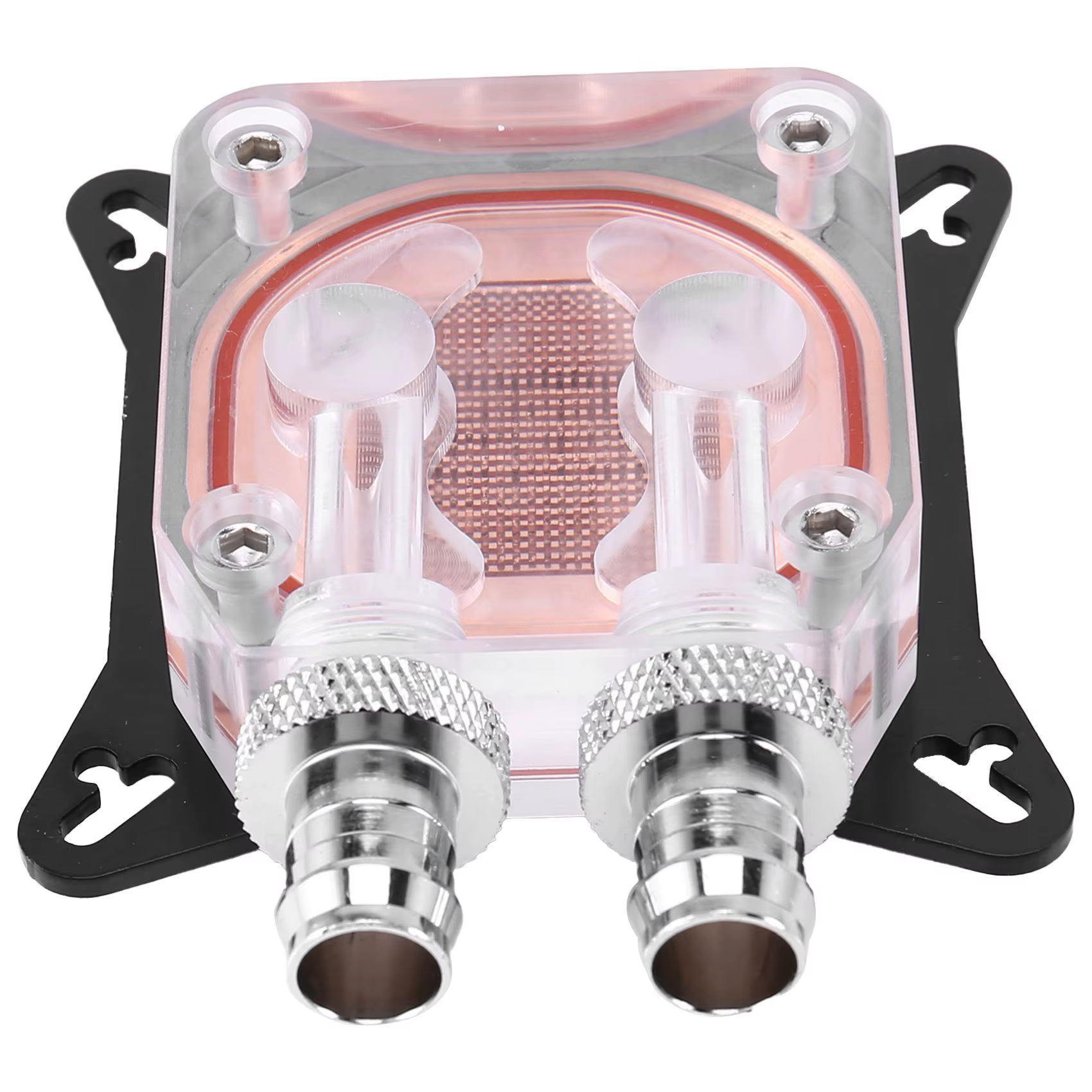 Gpu bloc d'eau refroidissement Double canal de colonne de cuivre carte d'image vidéo refroidisseur