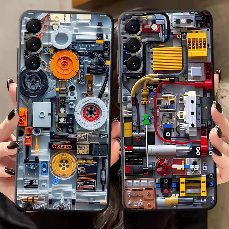 Étui avec diagramme de Structure de dispositif, pour Samsung Galaxy A23 A53 A25 A71 A32 A22 A52 A35 A41 A26 A72 A36 A51 A73 A24 A55, téléphone souple