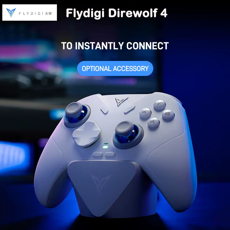 Version mondiale Flydigi Direwolf 4 contrôleur de jeu Tension réglable commentaires de vibrations ultra-fines FORCEFLEX manettes manette de jeu