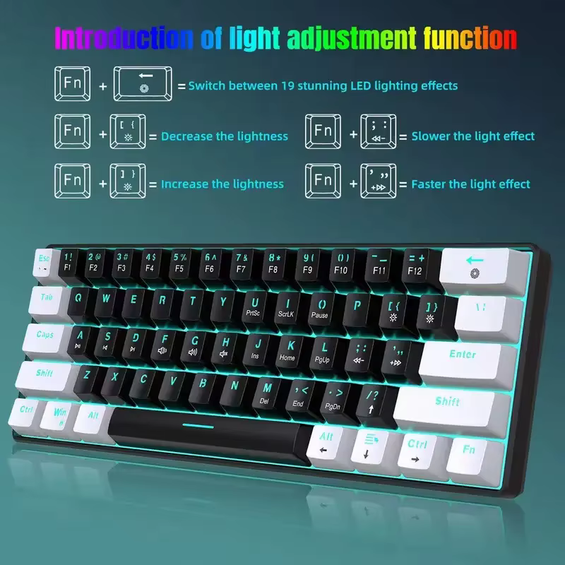 Clavier mécanique 60%