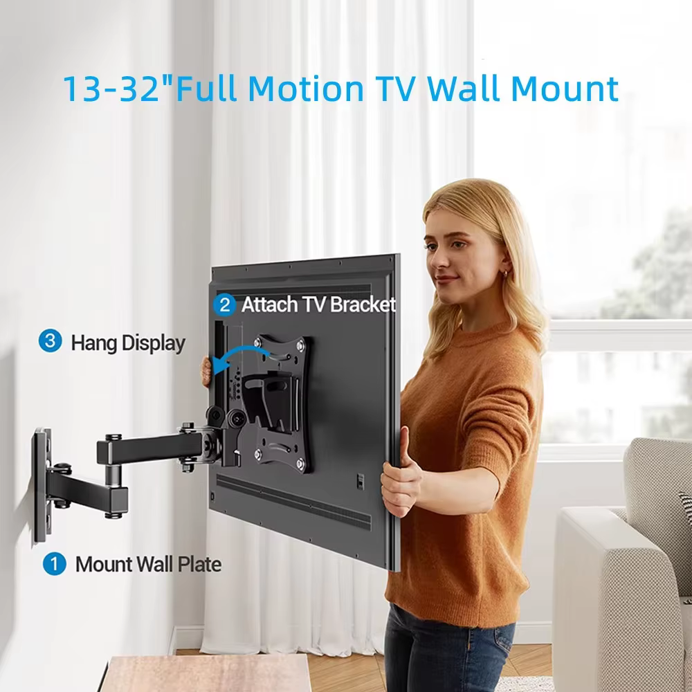 Moniteur TV Supports TV LCD LED Support de montage mural