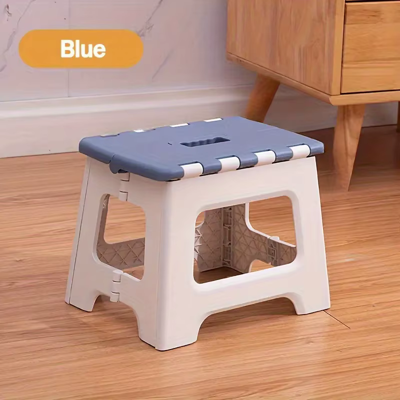 Tabouret pliant portable et tendance, structure durable, adapté à une utilisation intérieure et extérieure, un indispensable pour la maison