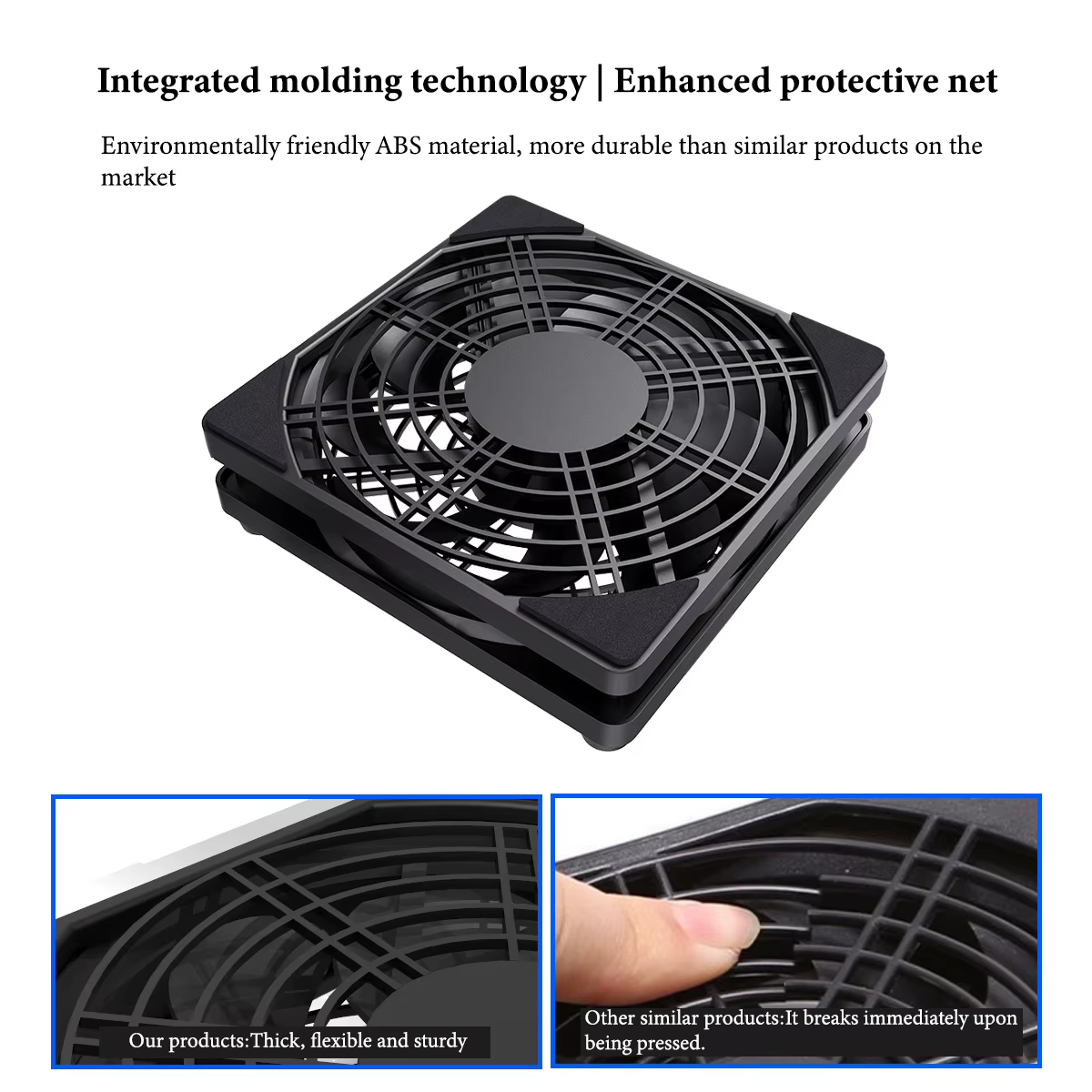 1 USB prend en charge une réglage à 3 vitesses. Le ventilateur d'ordinateur est silencieux.