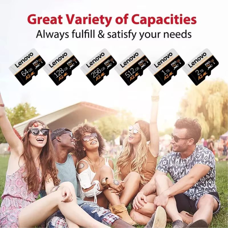 Carte mémoire SD Lenovo 256GB 512GB classe 10