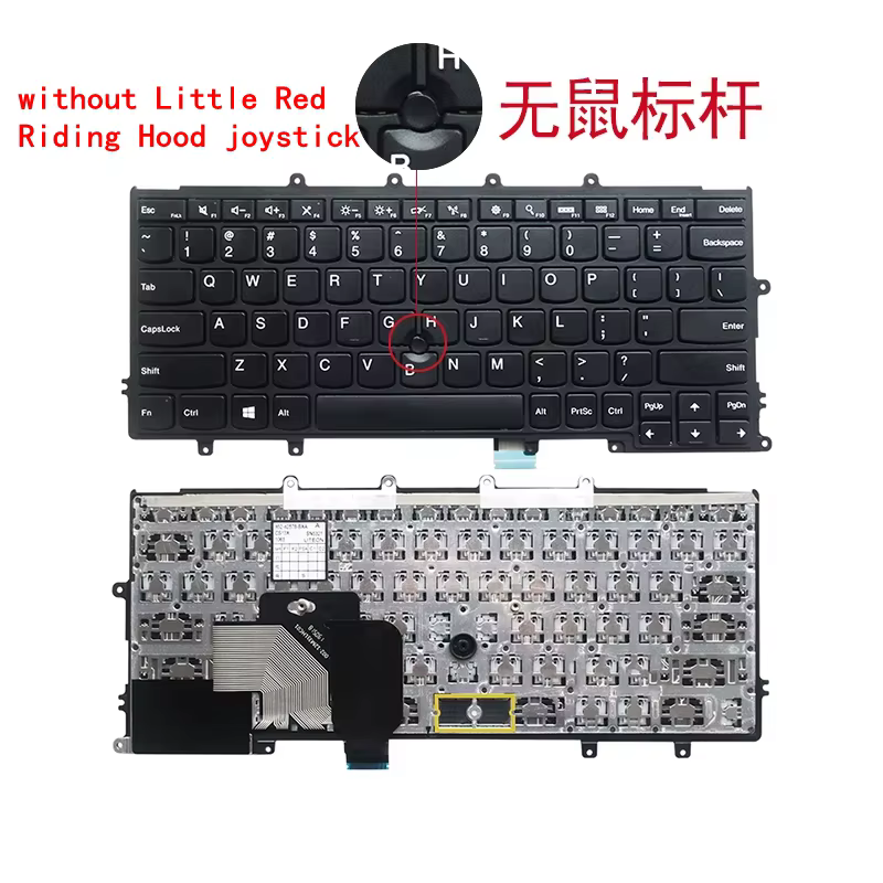 Clavier d'ordinateur portable américain pour Lenovo X230S X240 X240I X240T X250 X250S X260 X270