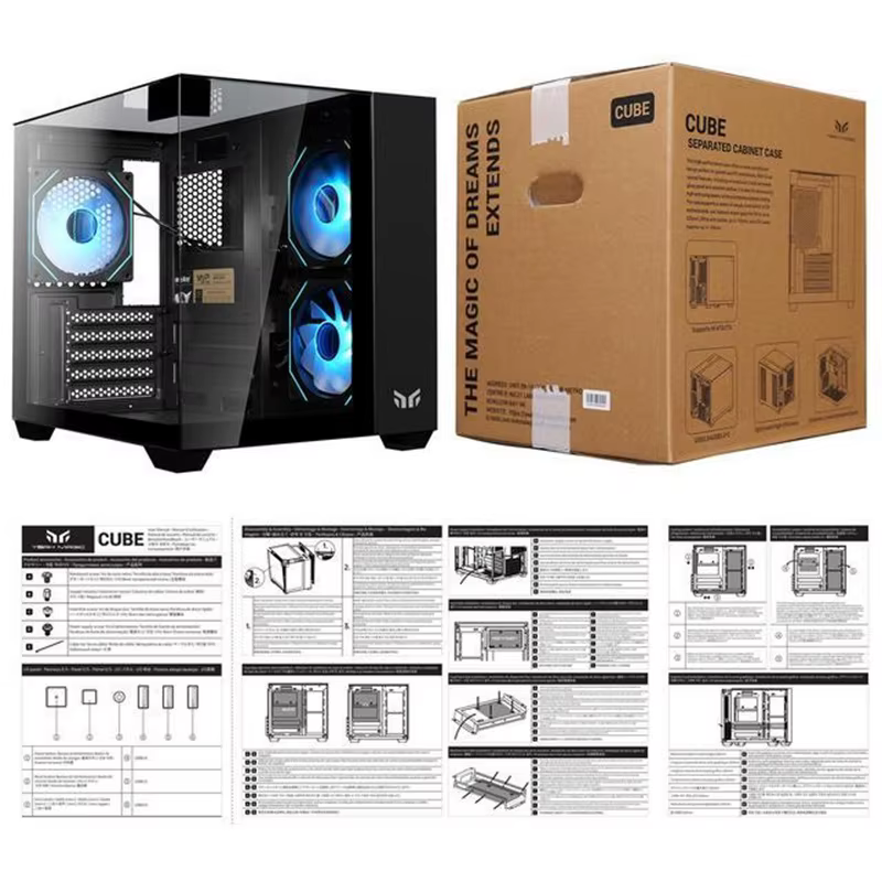 Boîtier MATX Yeah Magic Cube