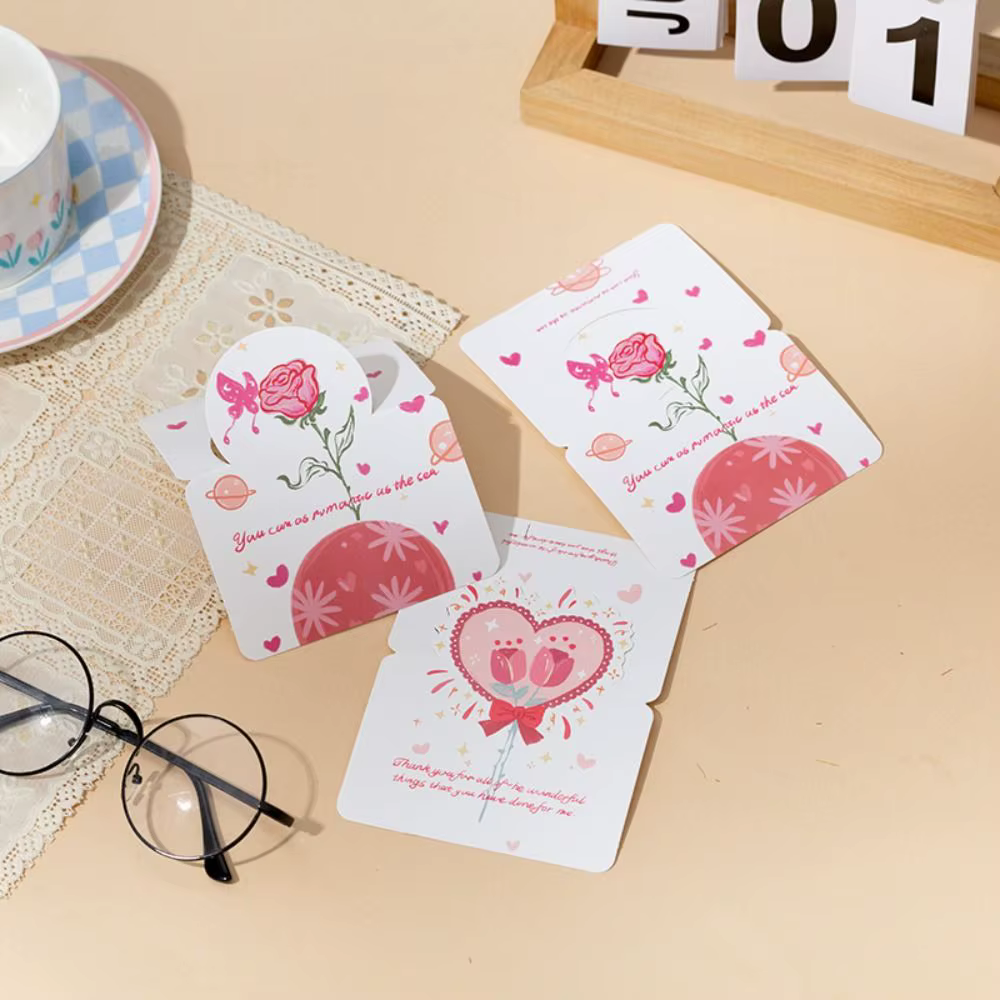 10 cartes de vœux exquises à personnaliser, cartes de remerciement manuscrites, cartes d'invitation vierges, cadeaux festifs