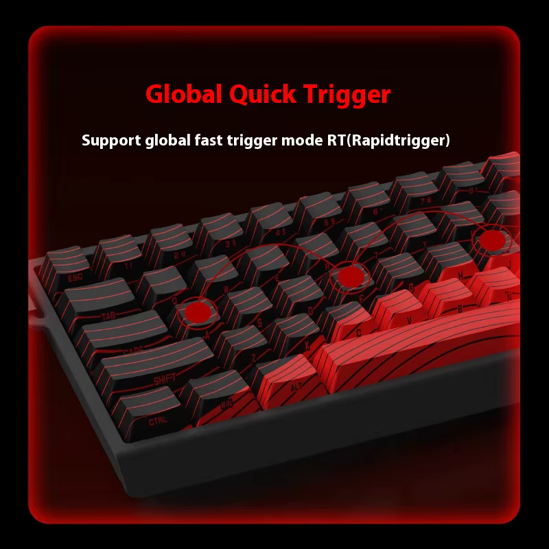 Clavier mécanique Madcatz Mad60 Mad68 HE 8k à interrupteurs magnétiques