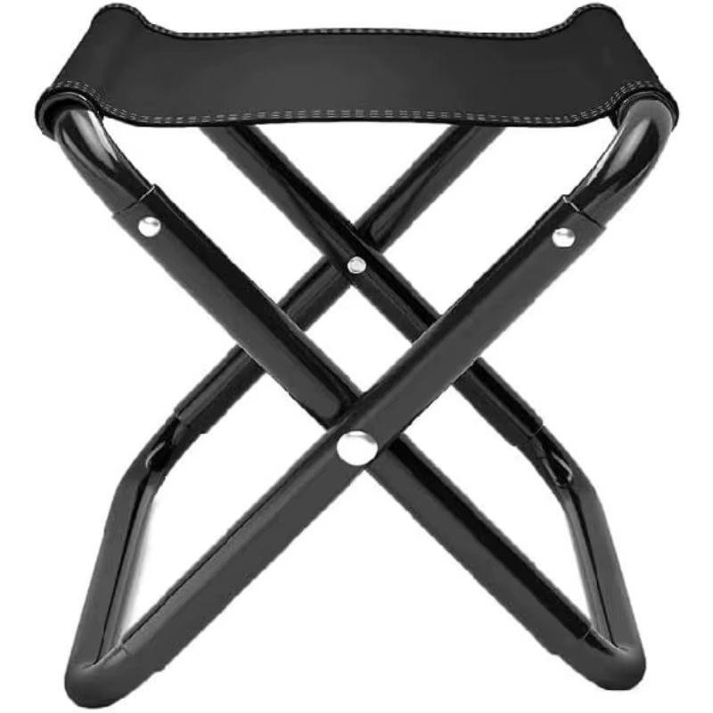 Chaise pliante portable, banc, tabouret de pêche, tabouret de voyage, tabouret de camping, tabouret d'équitation, tabourets portables pour la file d'attente au train et au métro, outil d'extérieur