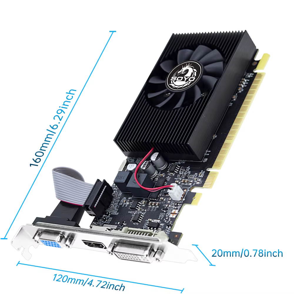 Cartes graphiques SOYO NVIDIA GT730 4G GDDR3 128 bits