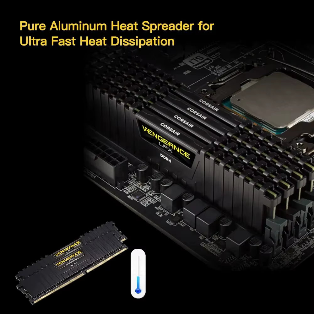CORSAIR DDR4 RAM mémoire de bureau vengeance 16GB 8GB 3200MHz 3600MHz Dimm Memoria Rams PC4