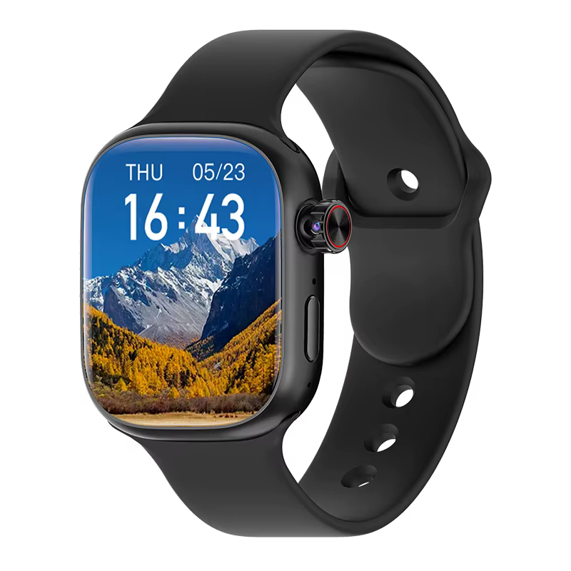 Montre connectée S10 Android 4G/5G LTE avec carte SIM, écran AMOLED 180 ° Caméra rotative, appel vidéo, GPS, WIFI, téléchargement d'applications, hommes, femmes, enfants
