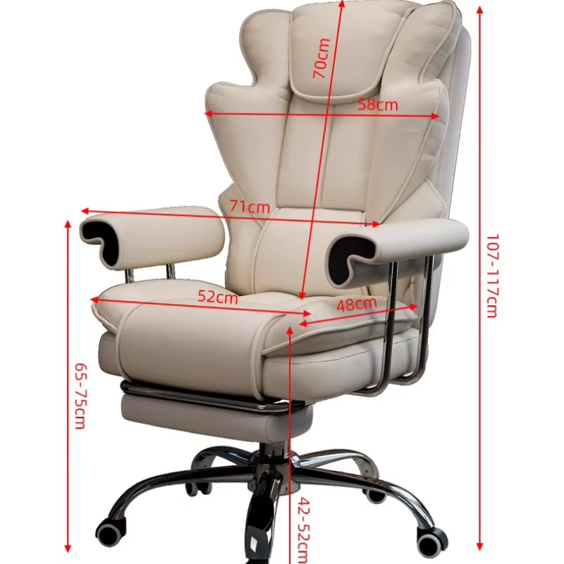 Chaise De Bureau Design esthétique Support ergonomique vanité