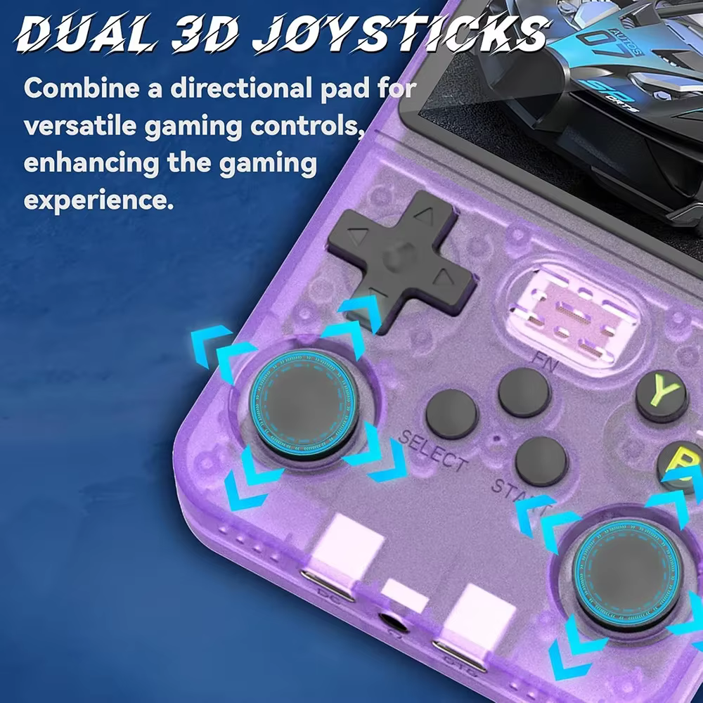 Console de jeu rétro classique R36S avec système ARKOS