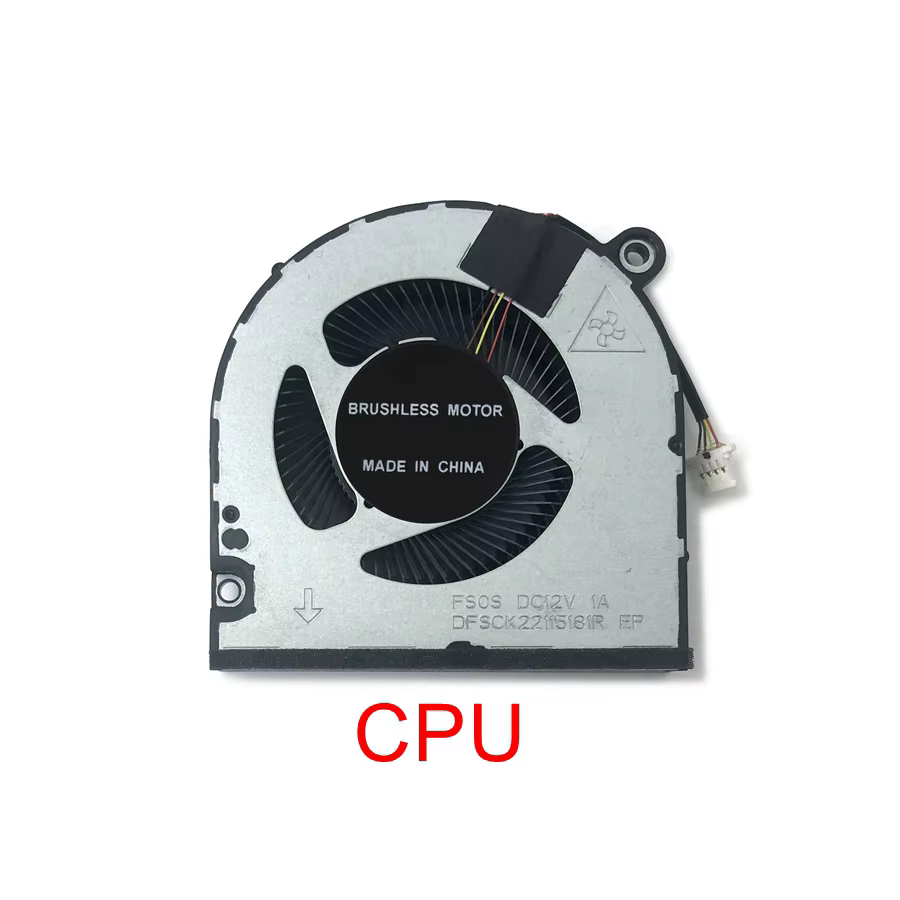 Nouvel ordinateur portable CPU GPU Ventilateur de refroidissement pour Acer Nitro V15 ANV15-51 de jeu ANV15-51-532J N23Q22 Refroidisseur FS0S FS0R DC12V l'autorisation 4 broches