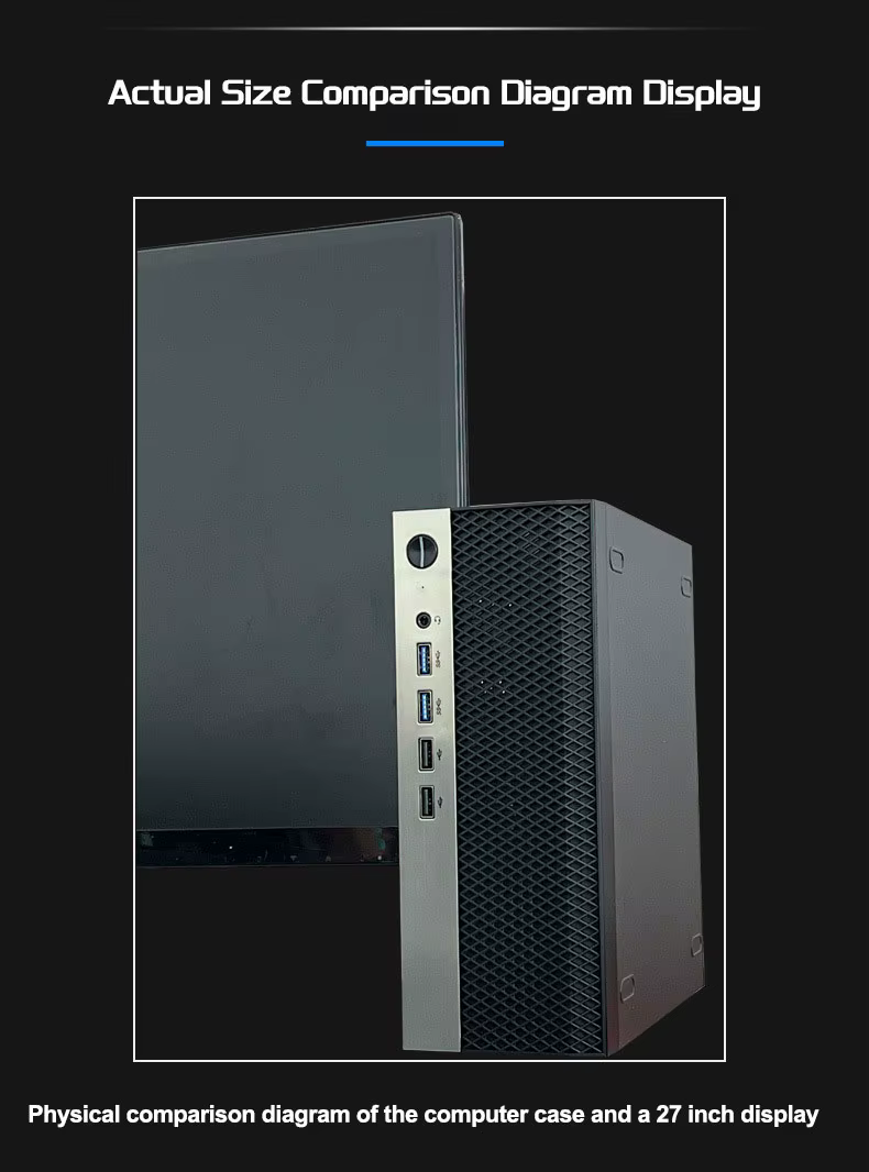 Mini boîtier d'ordinateur ITX Support de châssis HTPC