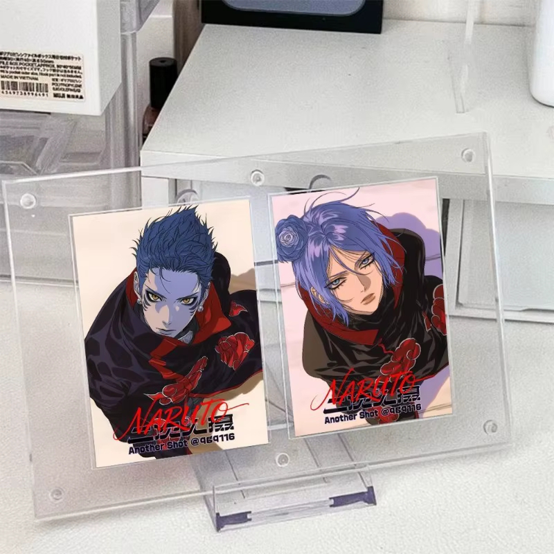 Cartes Naruto Sasuke Uchiha et Uzumaki, dessin animé Naruto, mignon, nouveau, créatif, mode, personnalité, marque-page portable de haute valeur, cadeau