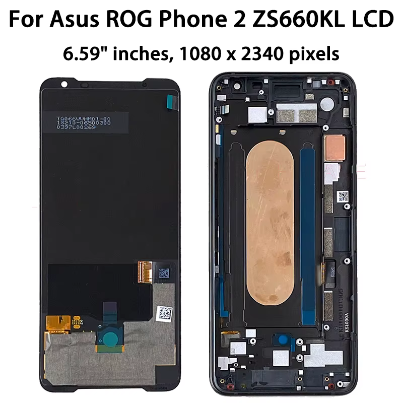 AMOLED ROG série écran pour ASUS ROG téléphone 1 2 3 5 5S 5S Pro 5 Pro 6 6 Pro 7 7 Ultimate LCD
