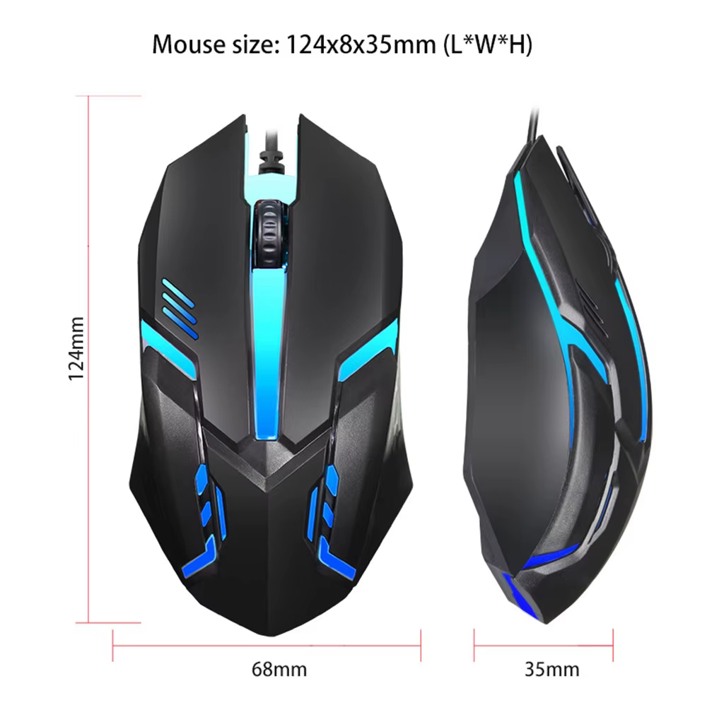 E-sports USB souris filaire