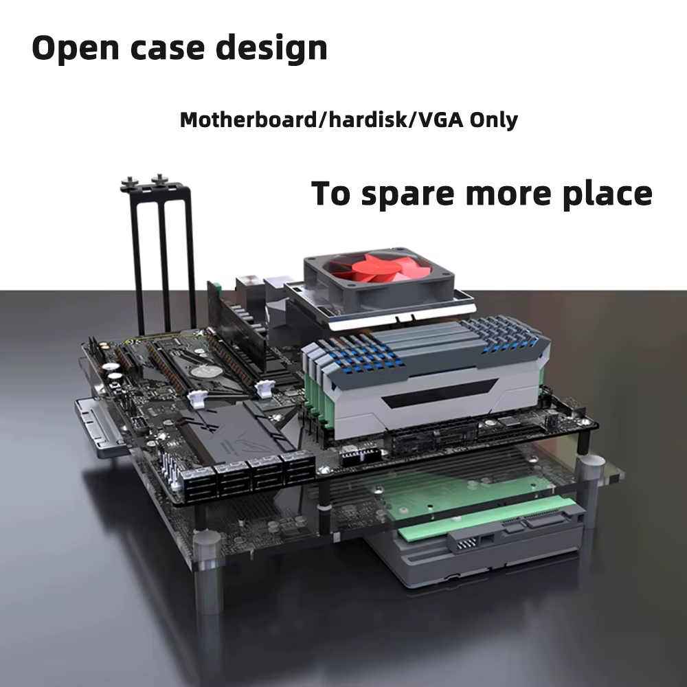 Accessoires de châssis d'ordinateur de plateforme MOBO
