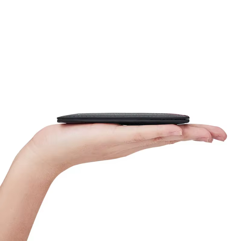 Portefeuille Ultra-fin pour hommes, porte-carte bancaire, Mini porte-cartes en cuir, étui à documents Simple, porte-cartes de crédit pour hommes