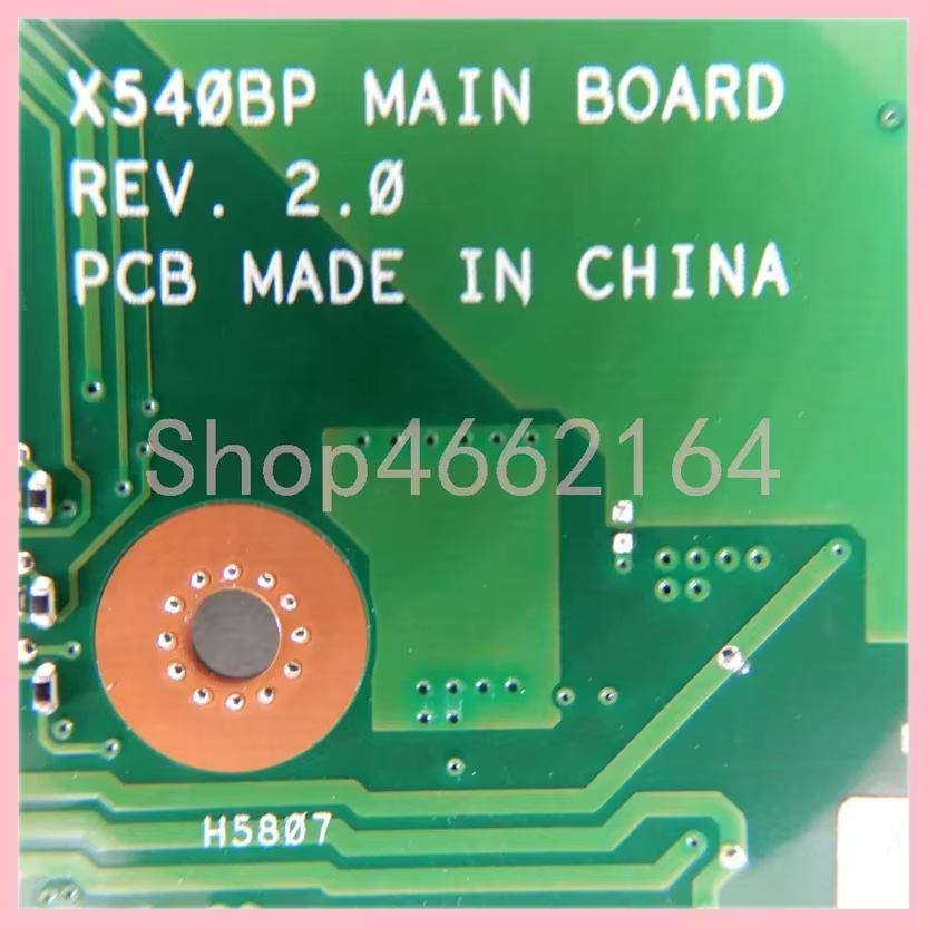 Carte mère X540BA pour ordinateur portable ASUS X540BP