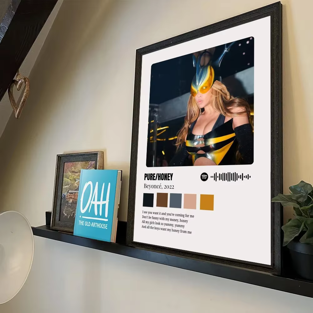 Affiche autocollante de cowboy de la Renaissance, 1 pièce, autocollant d'art mural imperméable