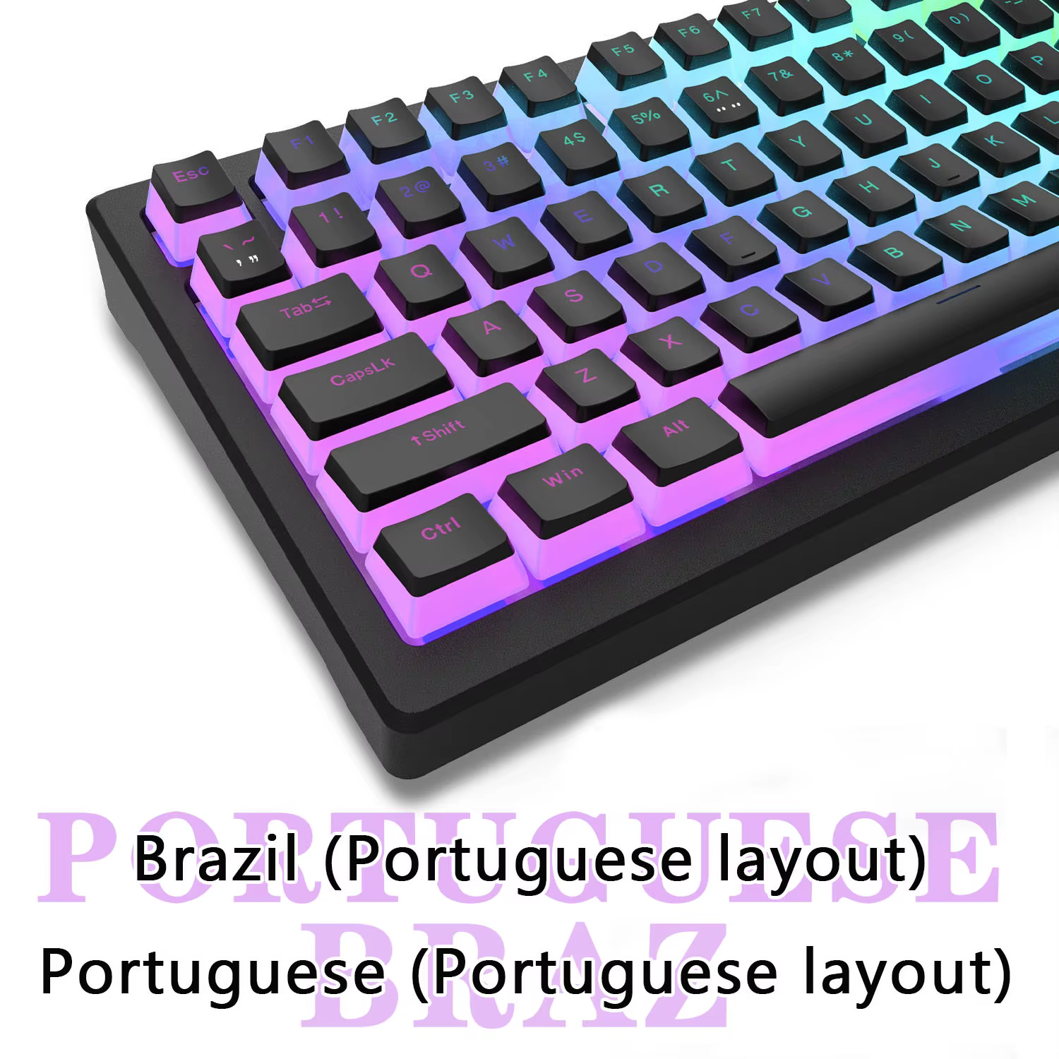 Clavier mécanique OEM avec touches PBT 129 touches
