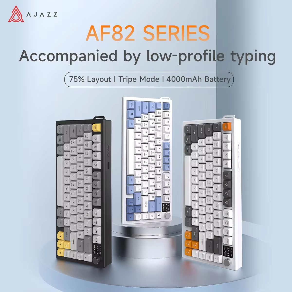 AJAZZ AF82 clavier de bureau à profil bas