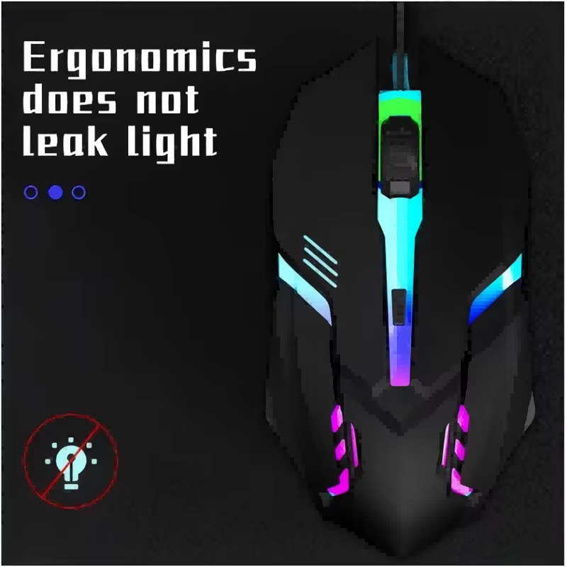 Dernière souris de jeu ergonomique de haute qualité