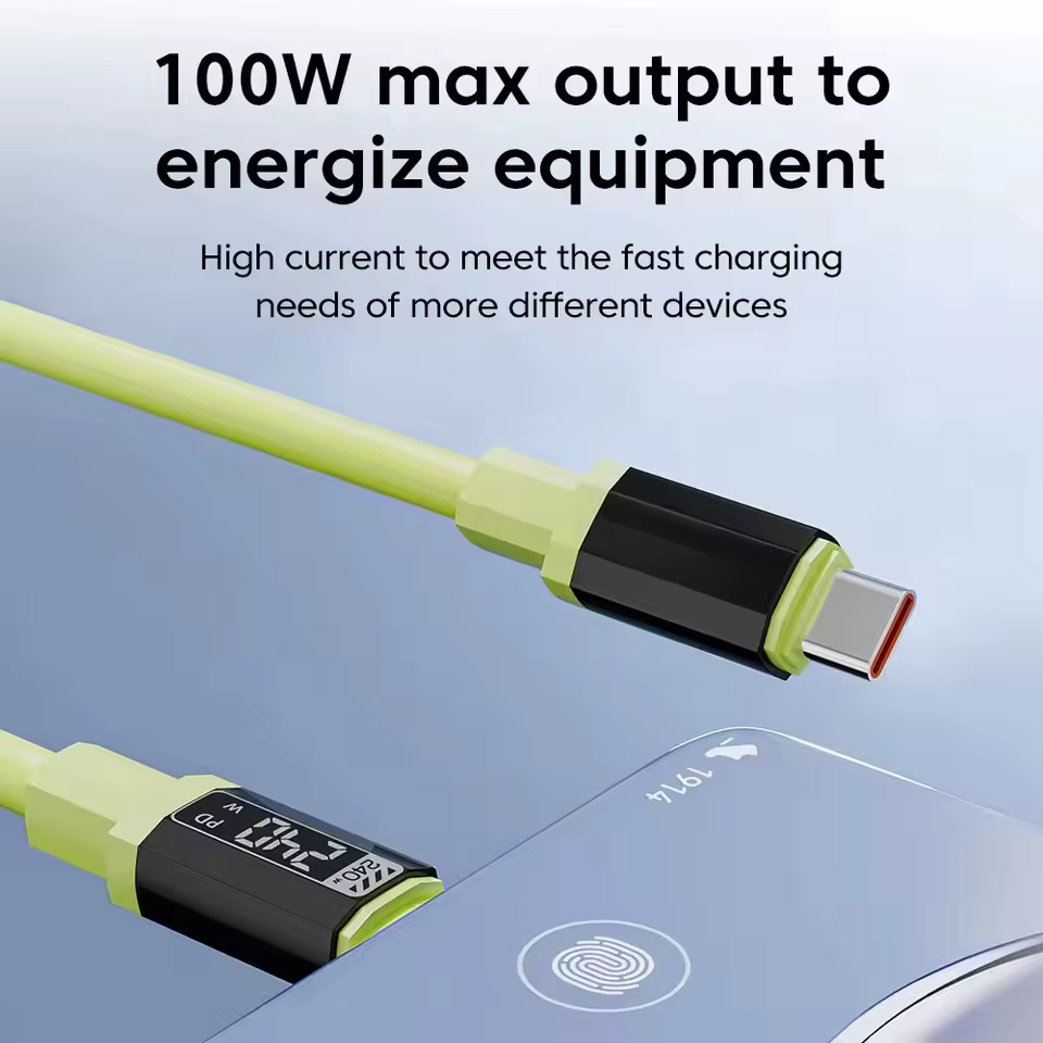 Câble USB type-c vers type-c de charge rapide PD 240 W pour Huawei, Xiaomi, Samsung, OPPO, VIVO