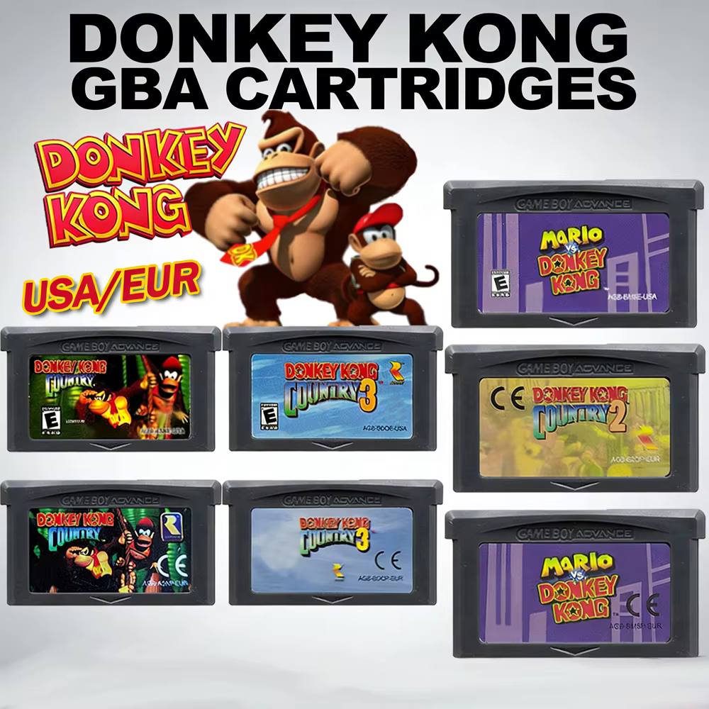 Cartouche de jeu vidéo GBA 32 bits