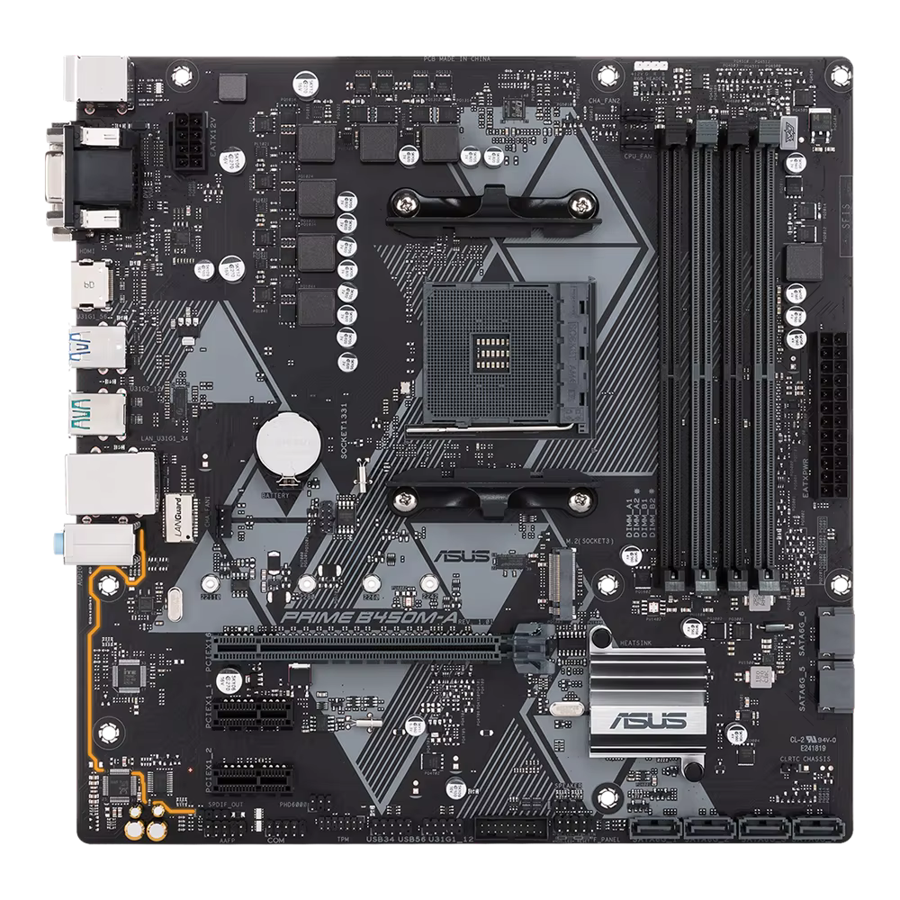 Asus PRIME B450M-A carte mère B450 B450M