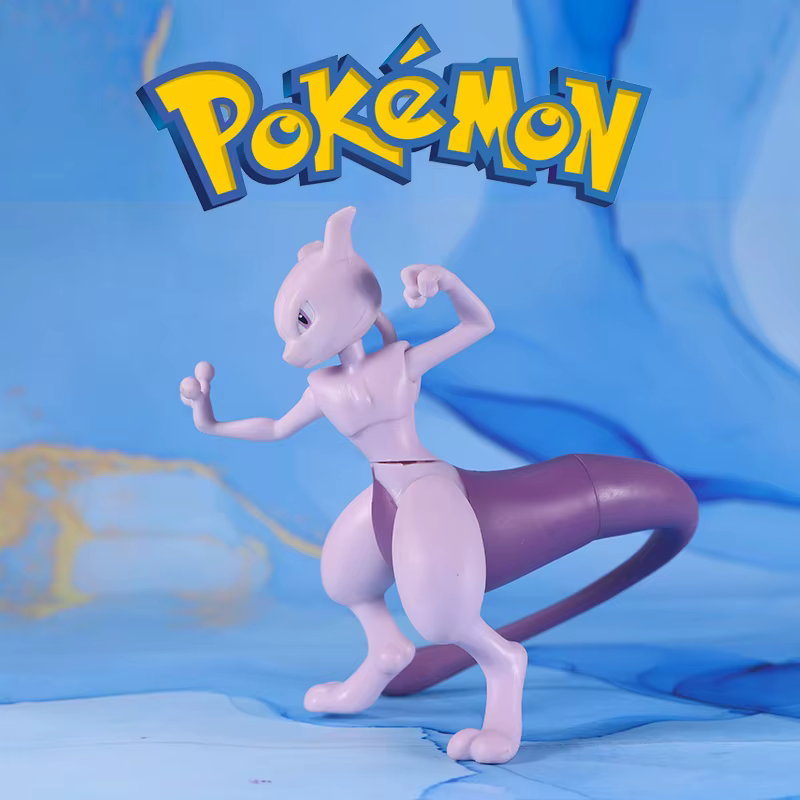 Figurine de collection WCT Pokemon Mew Mewtwo, jouet pour les fans, cadeau de festival