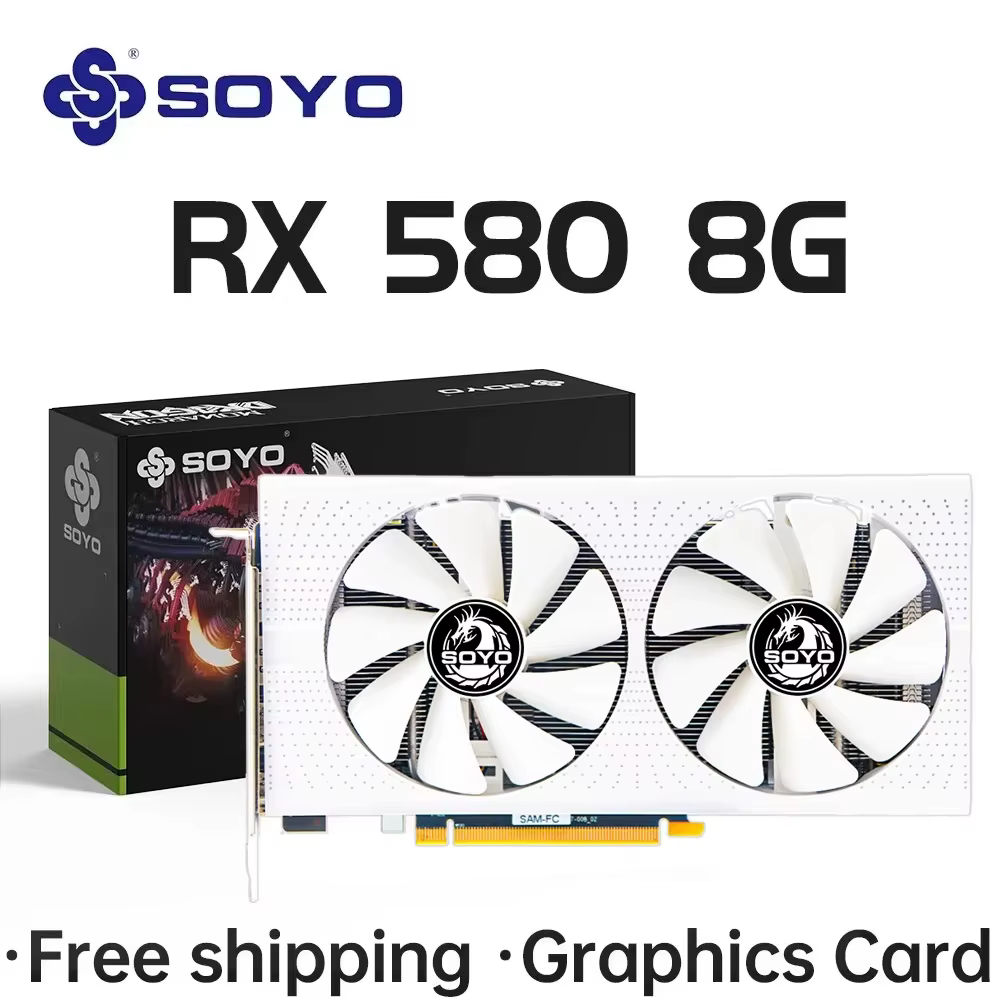 Cartes graphiques SOYO RX580 8G