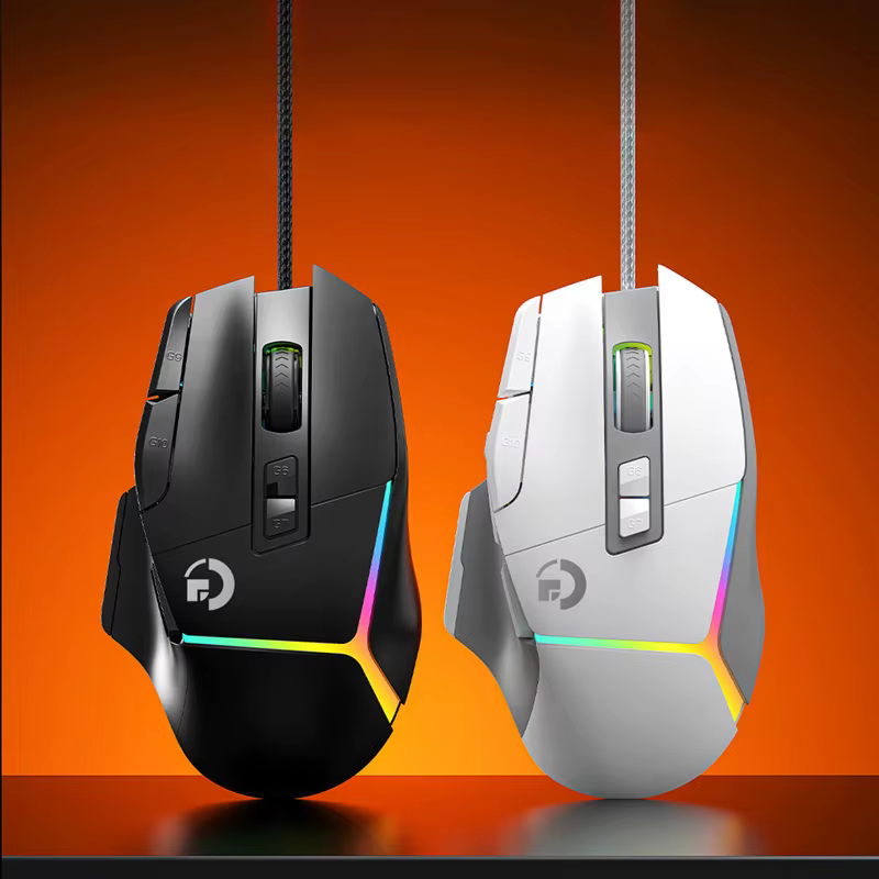 Souris de jeu sans fil ergonomique
