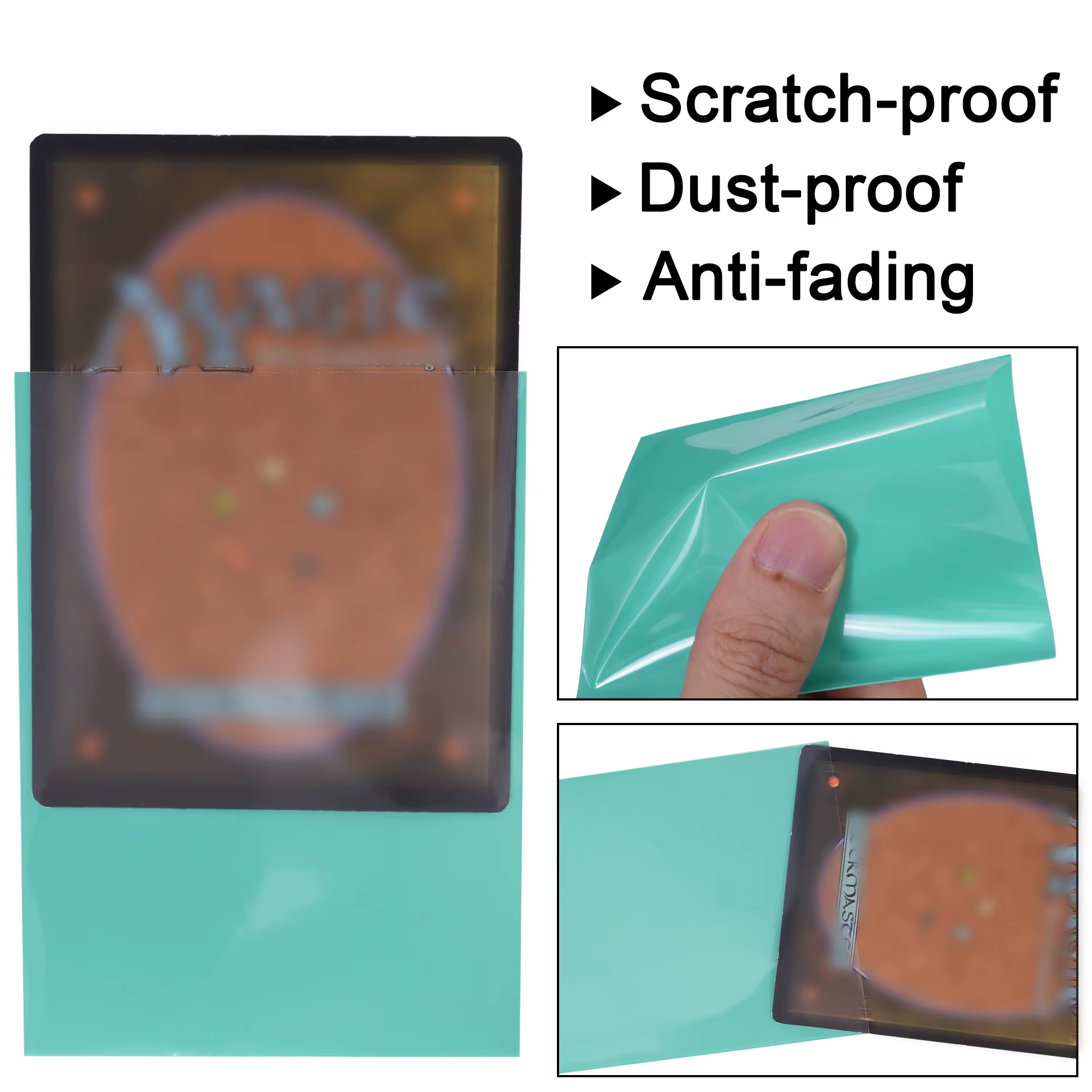 600 pochettes pour cartes pour MTG, pochettes pour cartes mates pour cartes à collectionner de taille Standard, compatibles avec les cartes TCG 66*91mm