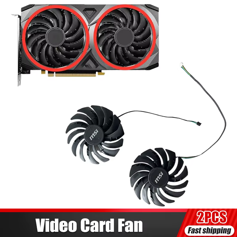 Ventilateur de carte graphique pour MSI GeForce RTX 3070 3060 3060Ti VENTUS 2X OC 95MM PLD10010S12HH RTX3060 RTX3070