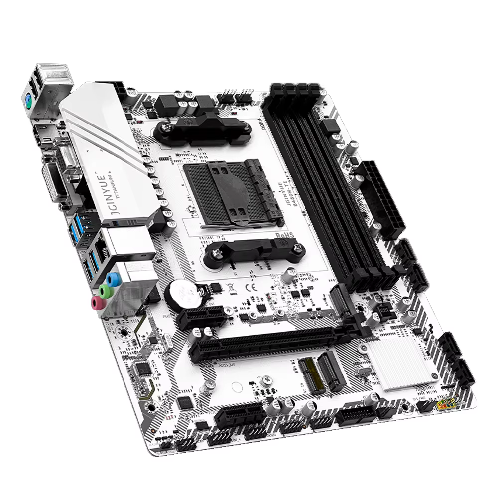 Ensemble de commandes mères B450M avec refroidisseur de processeur Ryzen R3 \ R5 \ R7 DDR4