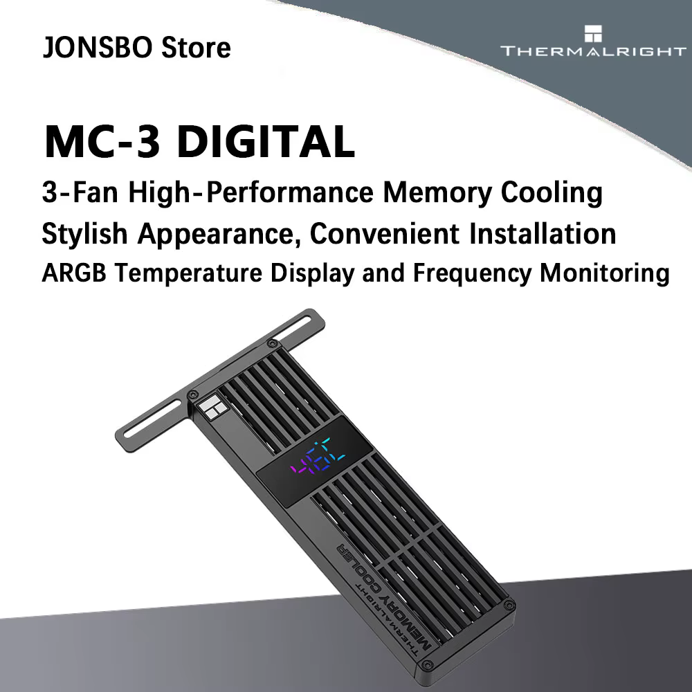 Dissipateur thermique silencieux Thermalright MC-3 avec affichage numérique