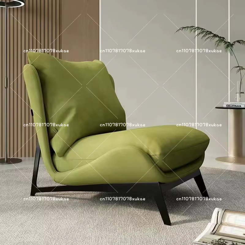 Fauteuil simple et confortable pour balcon, chaise longue relaxante pour la maison