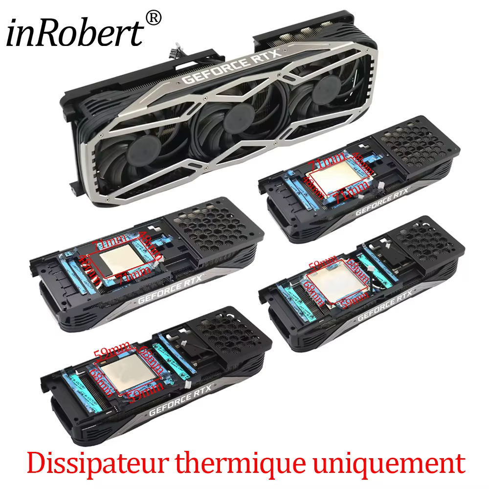 ​ Ventilateur de remplacement de carte graphique d'origine pour Gainward / PNY / Leadtek RTX 3060Ti 3070 3070Ti 3080 3080Ti 3090